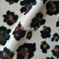 Flower Printed Fake Fur Rabbit Faux Fur Polyester Fabric